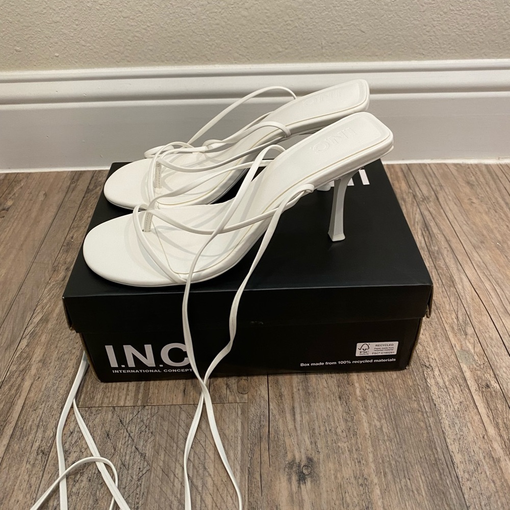 I.N.C. Pippa Lace Up Sandals